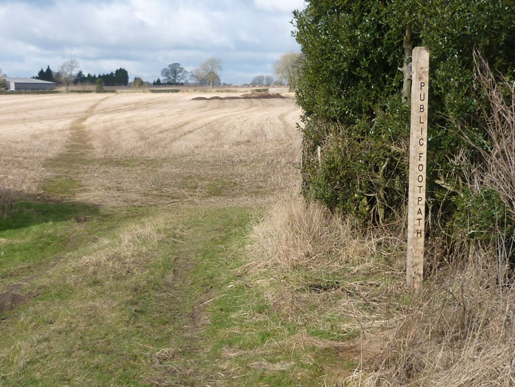 Photograph: 2010: New signpost
